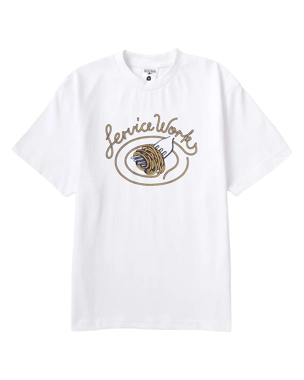 Service Works White Spaghetti T-Shirt for men