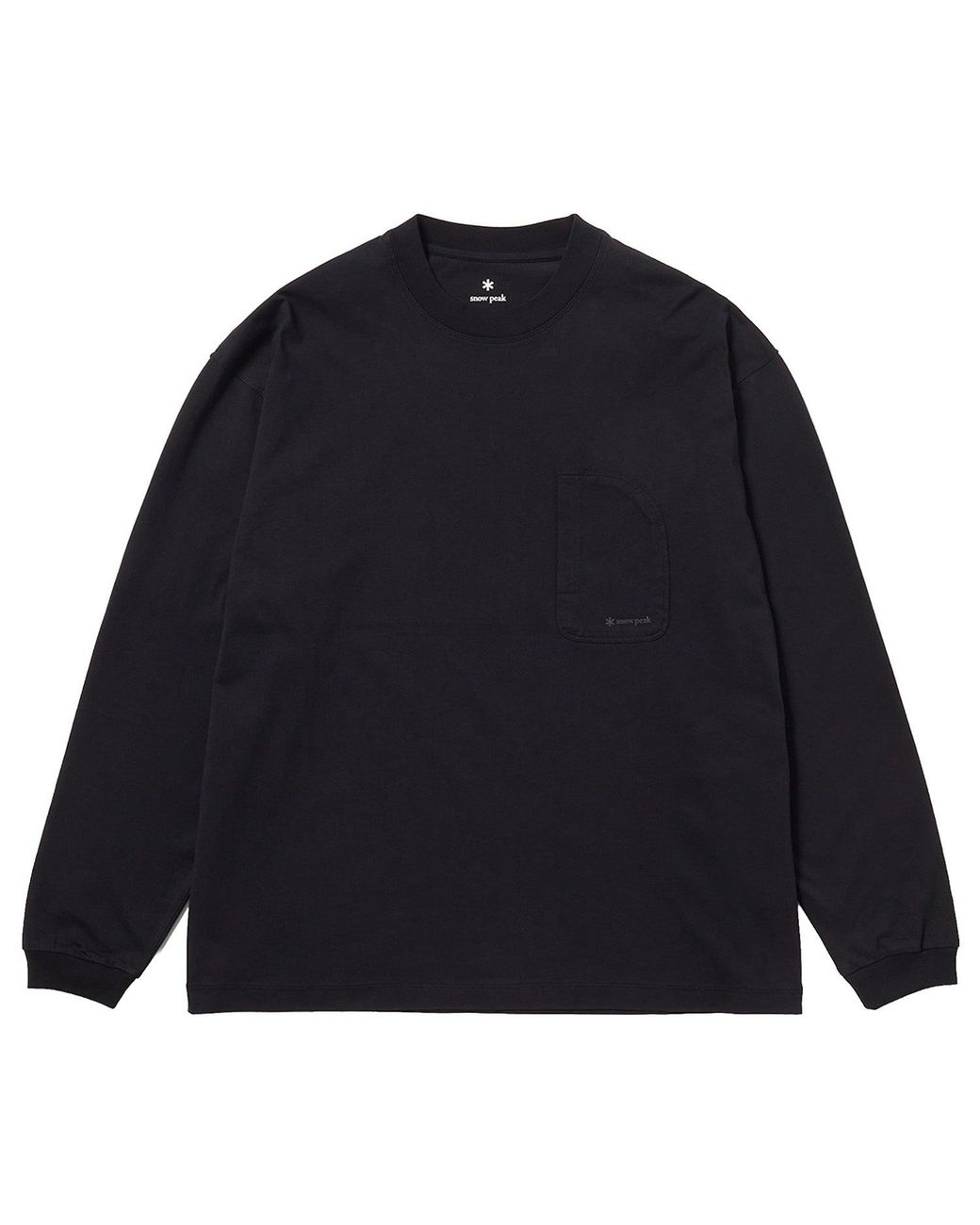 Snow Peak Blue Og Mercerized Long Sleeve T-Shirt for men