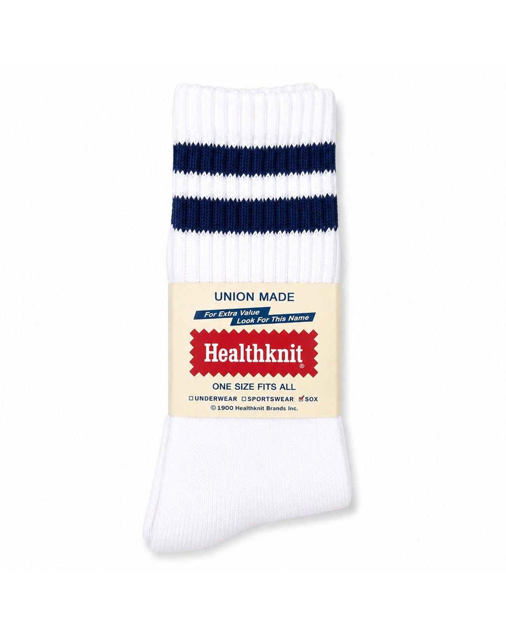 Healthknit Blue Socks 3 Pack for men
