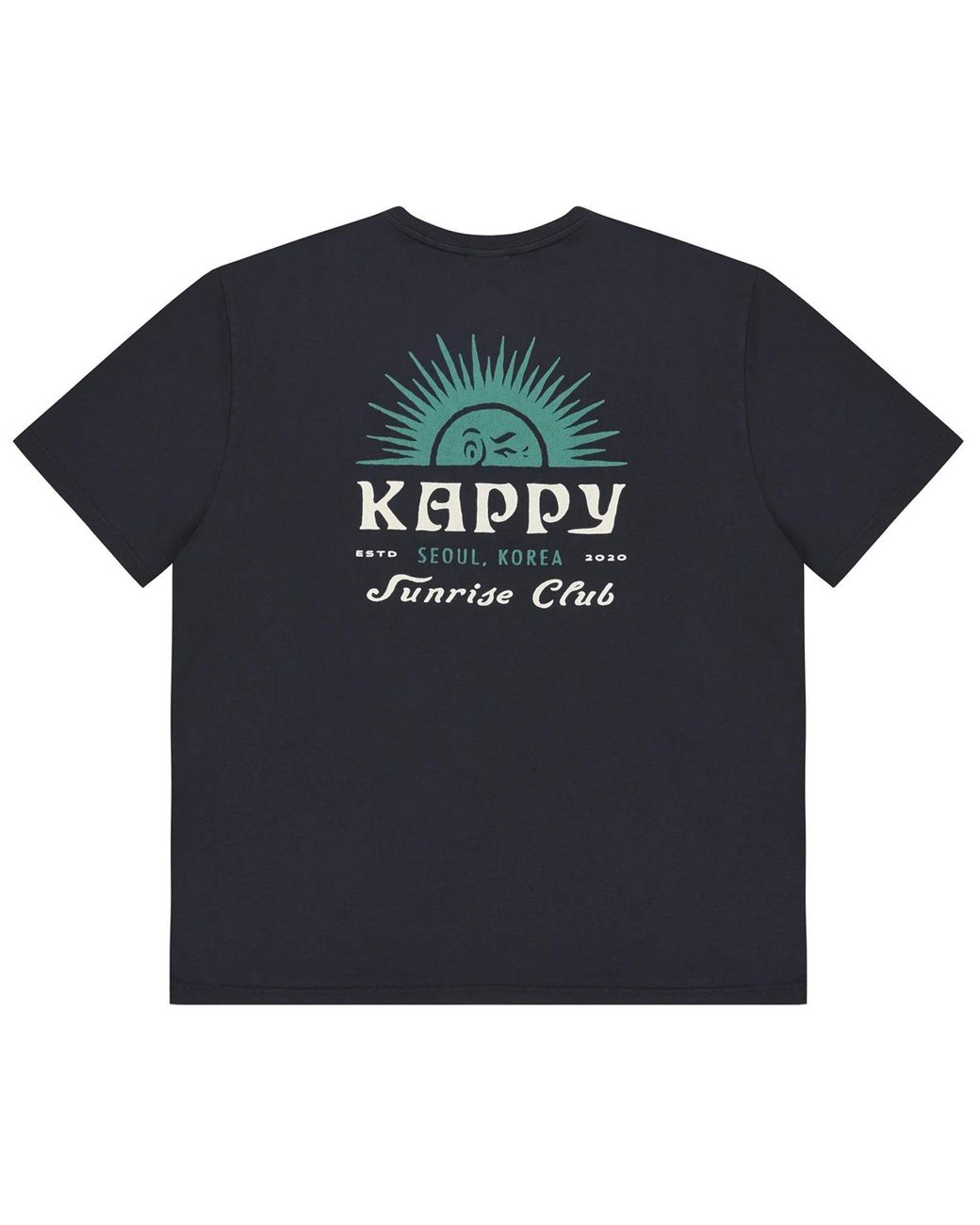 KAPPY DESIGN Blue Sunny Wink T-Shirt for men