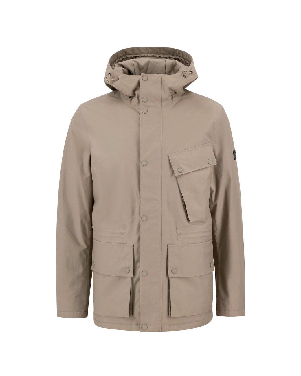 Barbour Brown Endley Waterproof Jacket for men