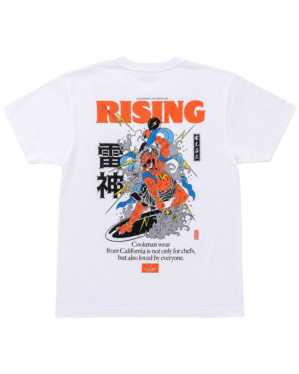 Cookman White Rising T-Shirt for men