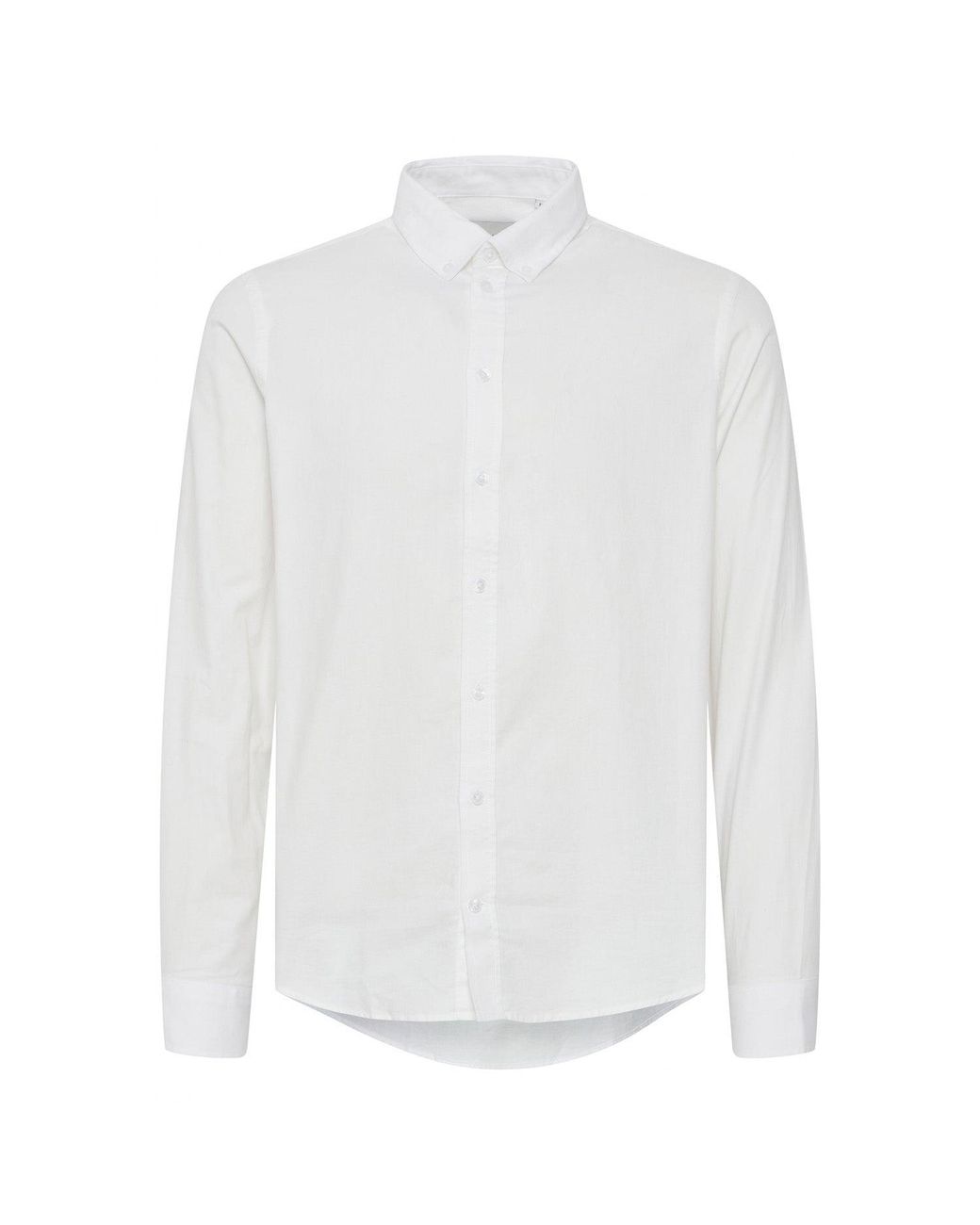 Casual Friday White Anton Fil A Fil Shirt for men