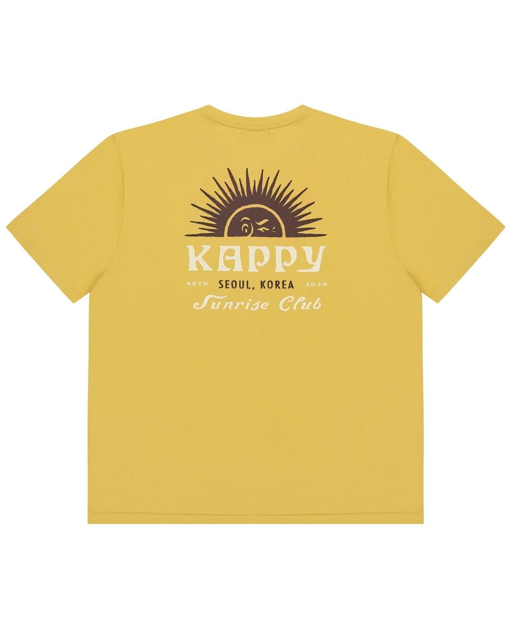KAPPY DESIGN Yellow Sunny Wink T-Shirt for men