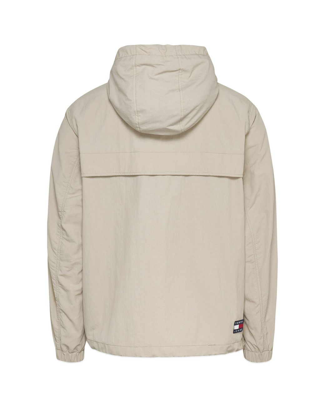 Tommy Hilfiger Tommy Jeans Chicago Windbreaker in Natural for Men | Lyst