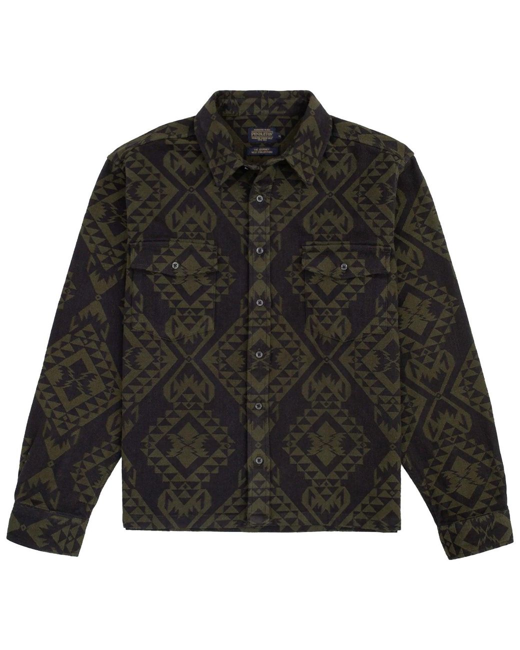 Pendleton Black La Pine Heavy Weight Shirt for men