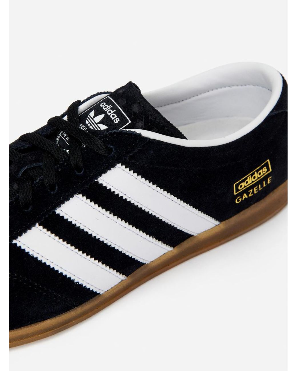 Adidas Black Gazelle Lo Pro Trainers