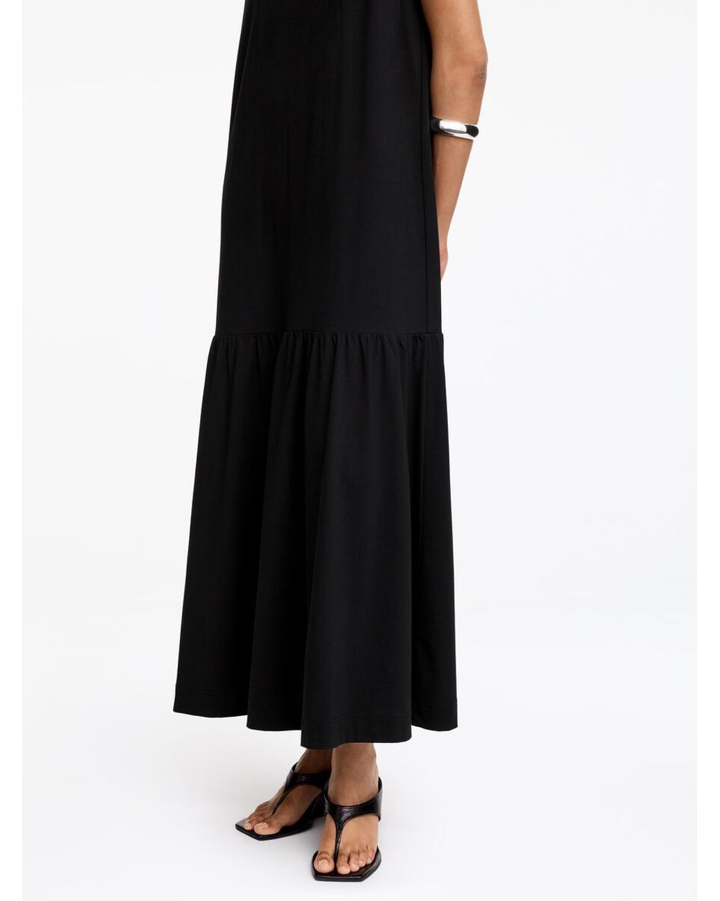 ARKET White Sleeveless Midi Dress