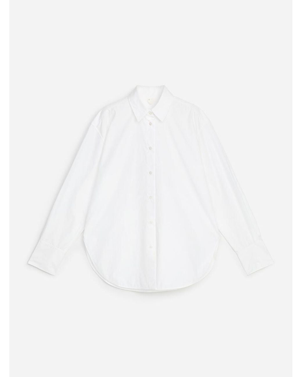 ARKET White Relaxed-Fit Poplin Shirt