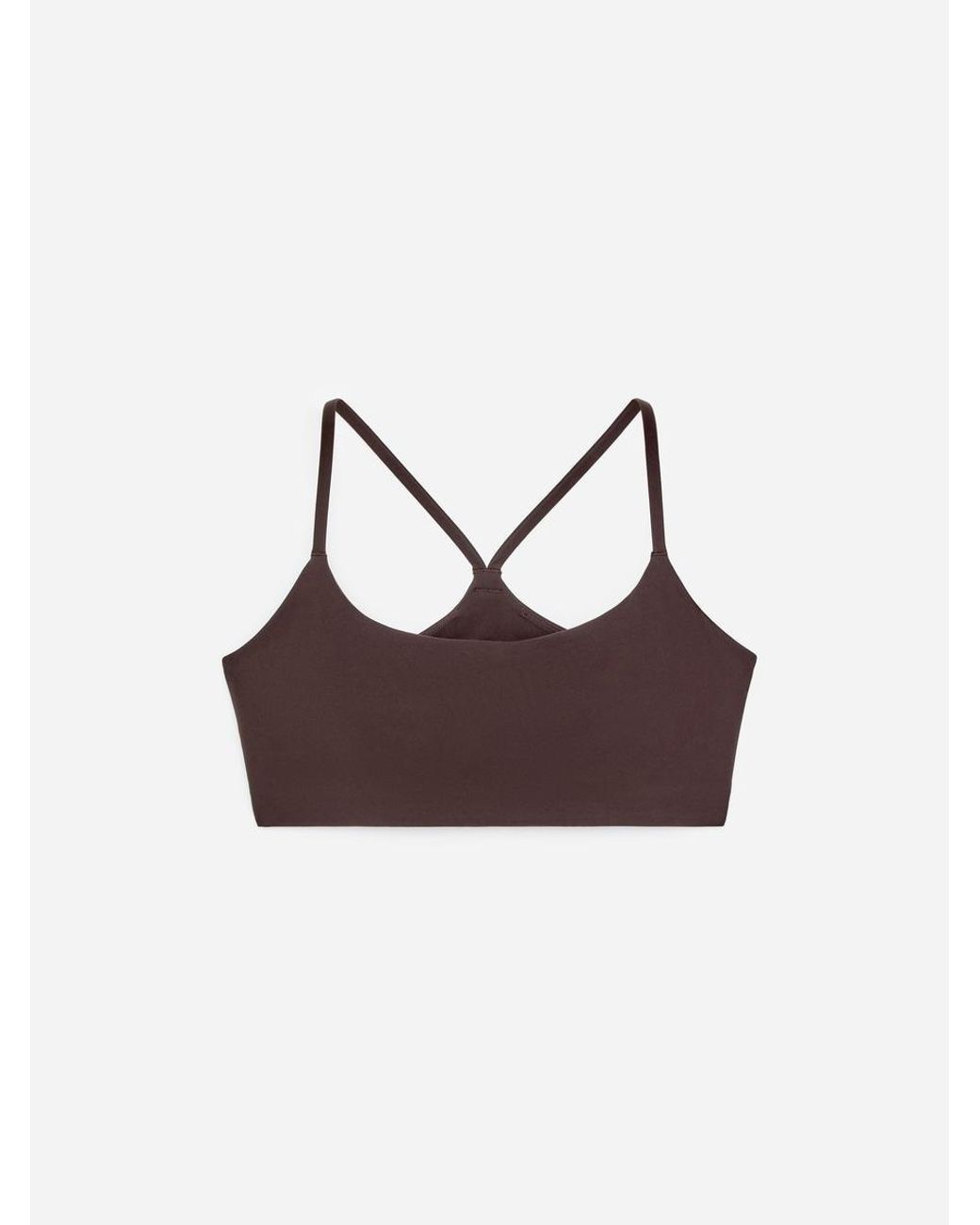 ARKET Brown Soft Stretch Bra