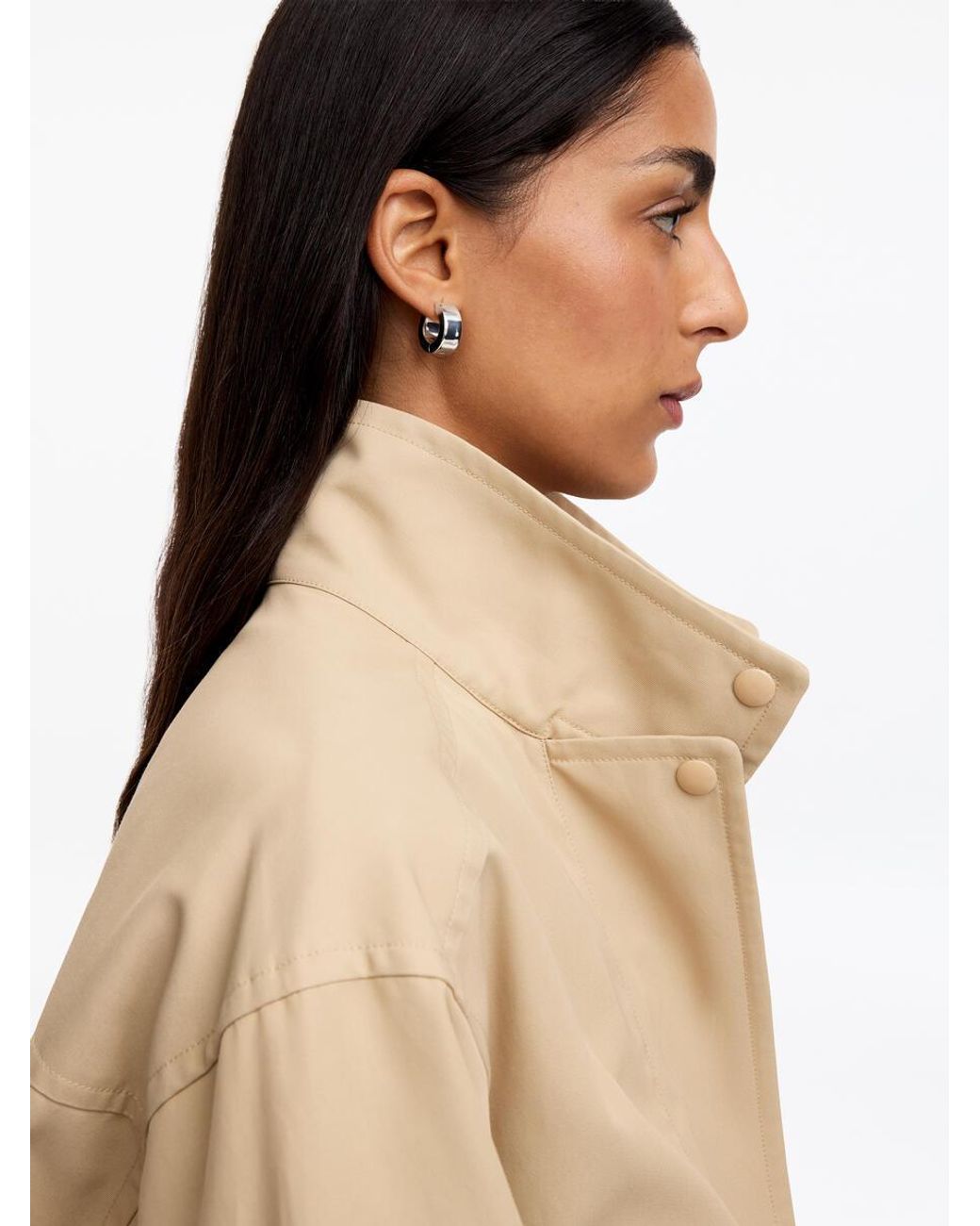 ARKET Natural Hoop Earrings