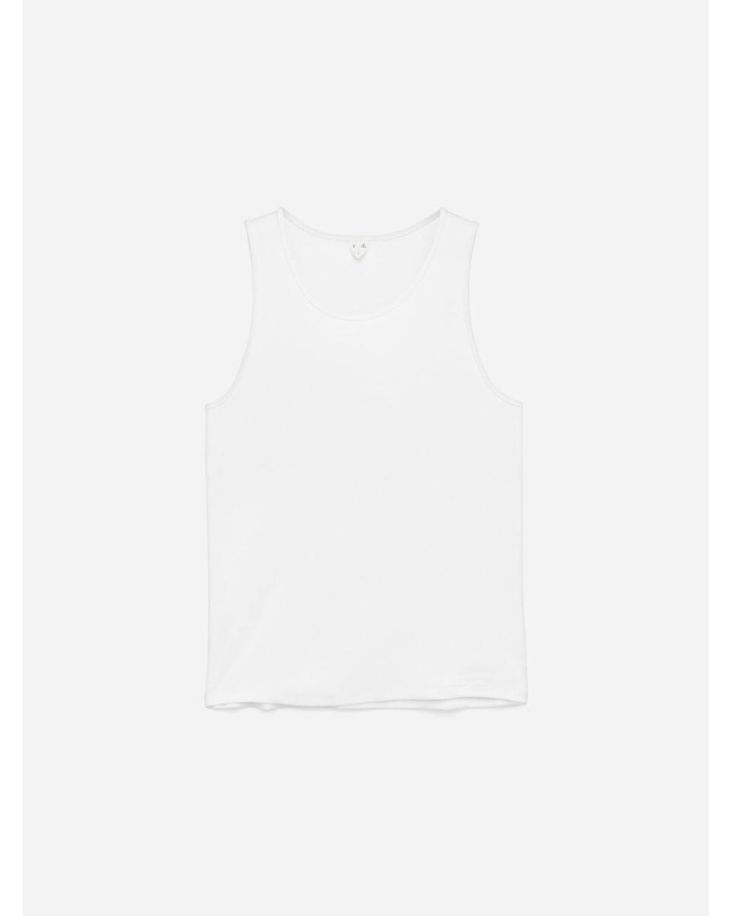 ARKET White Ribbed Tank Top for men