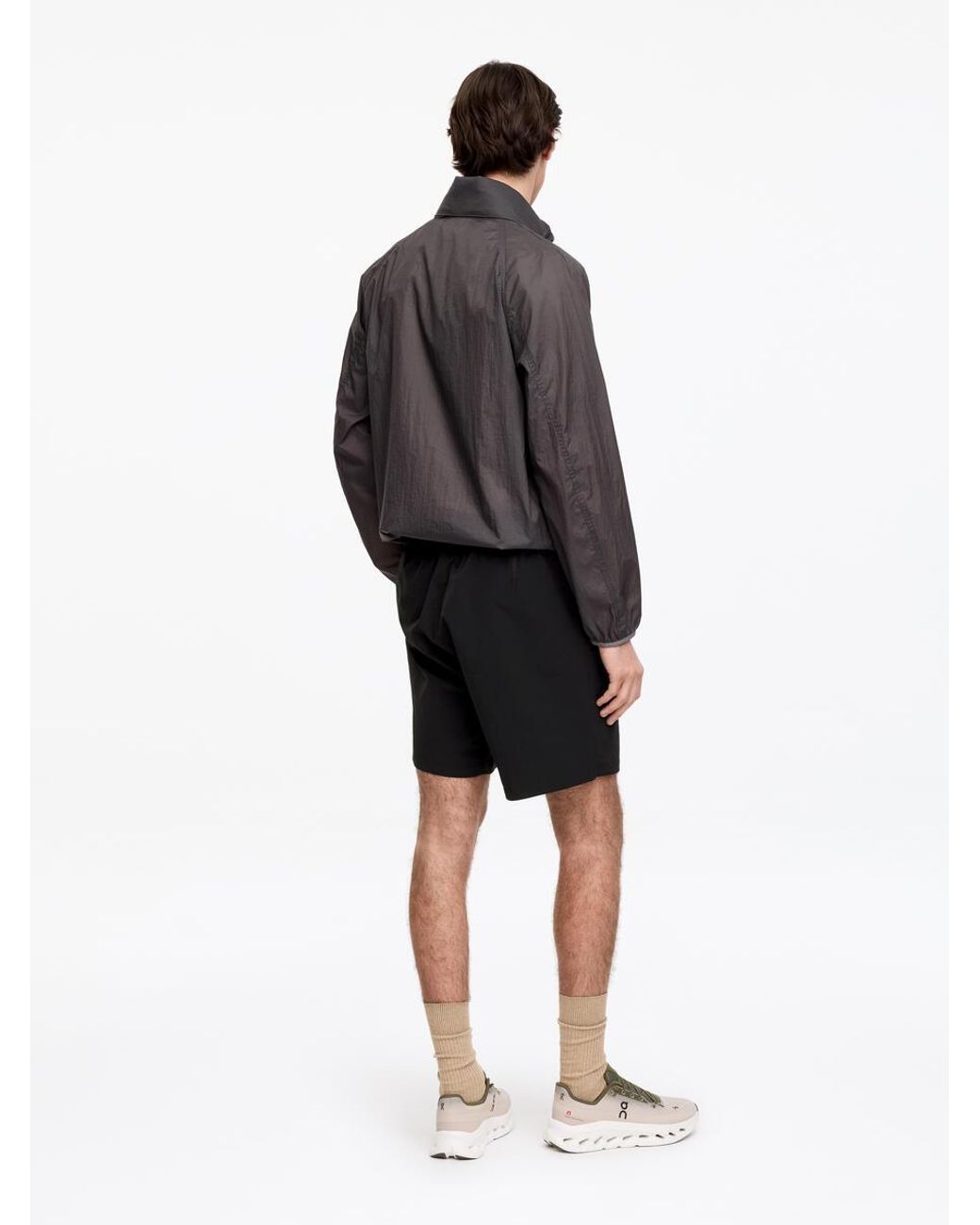 ARKET Black Active Sport Shorts for men