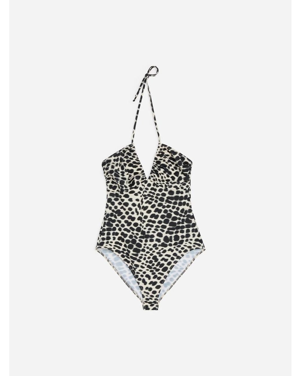 ARKET White Halterneck Swimsuit