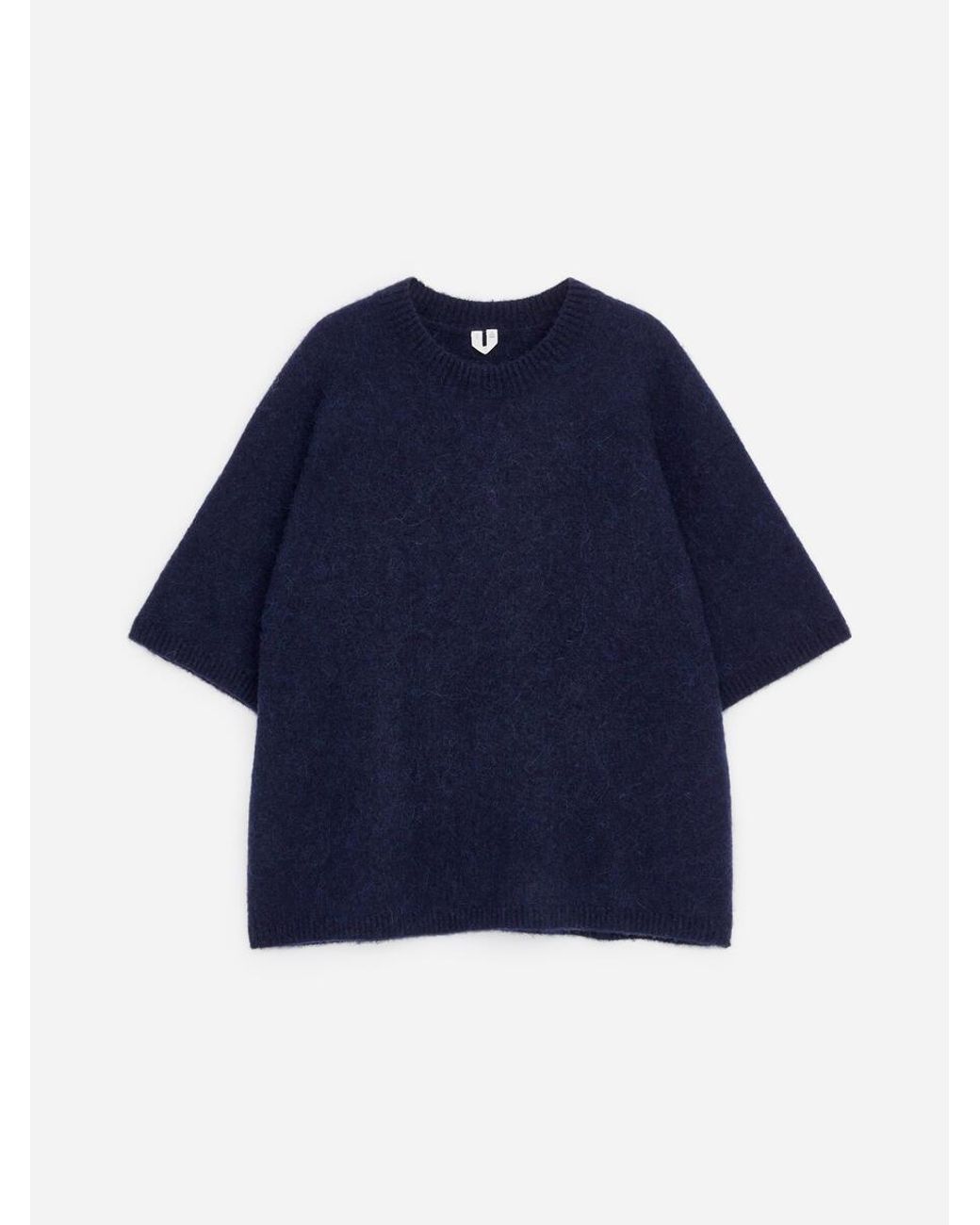 ARKET Blue Alpaca-Wool Blend Jumper