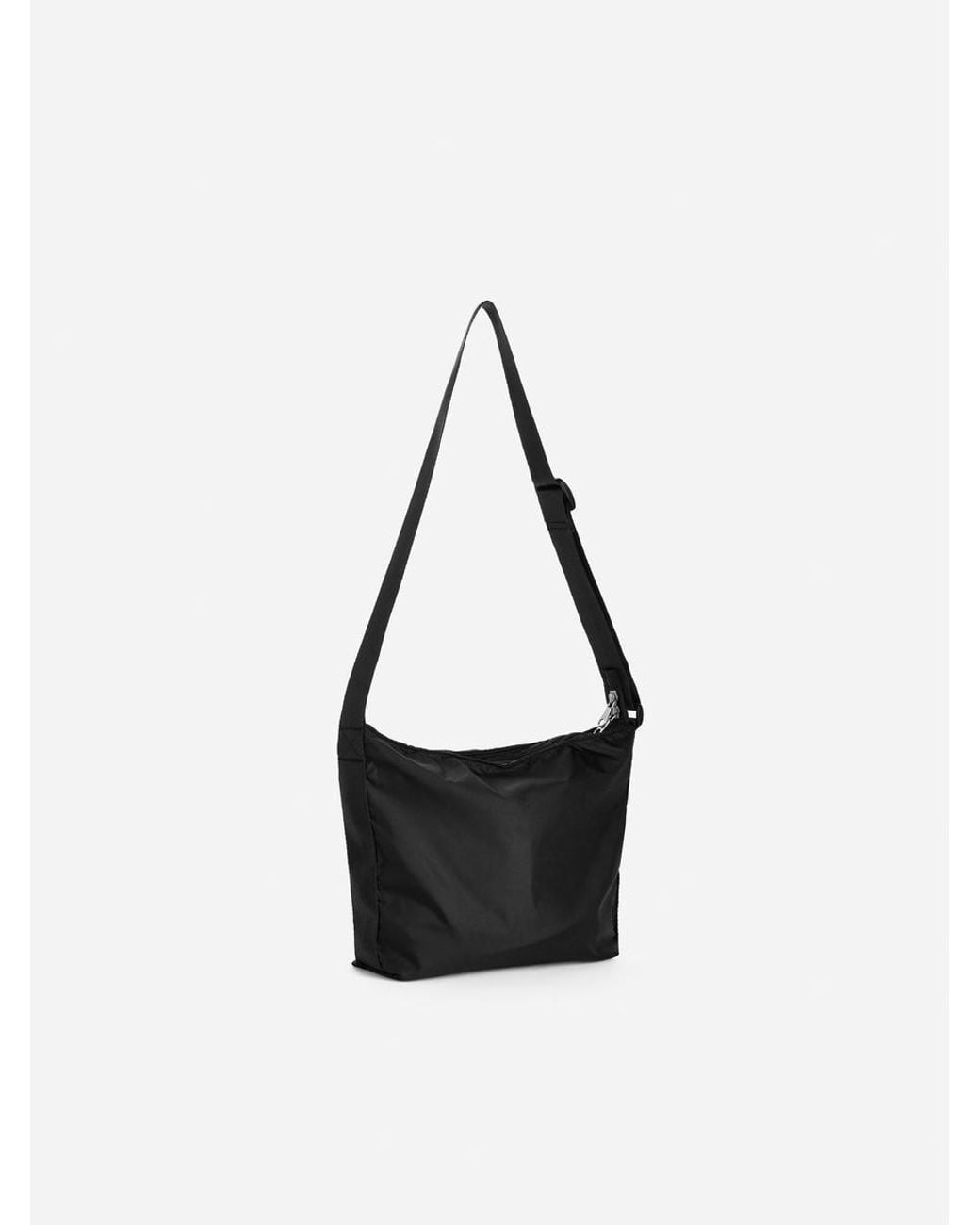 ARKET Black Packable Small Messenger Bag for men