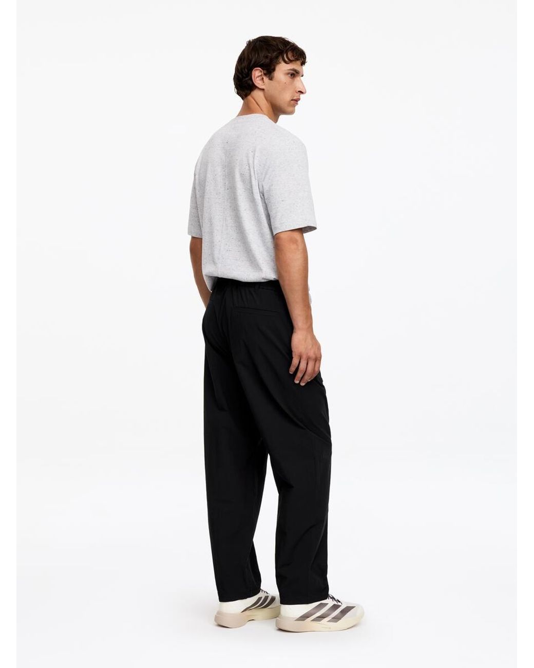 ARKET Black Active Hybrid Trousers for men