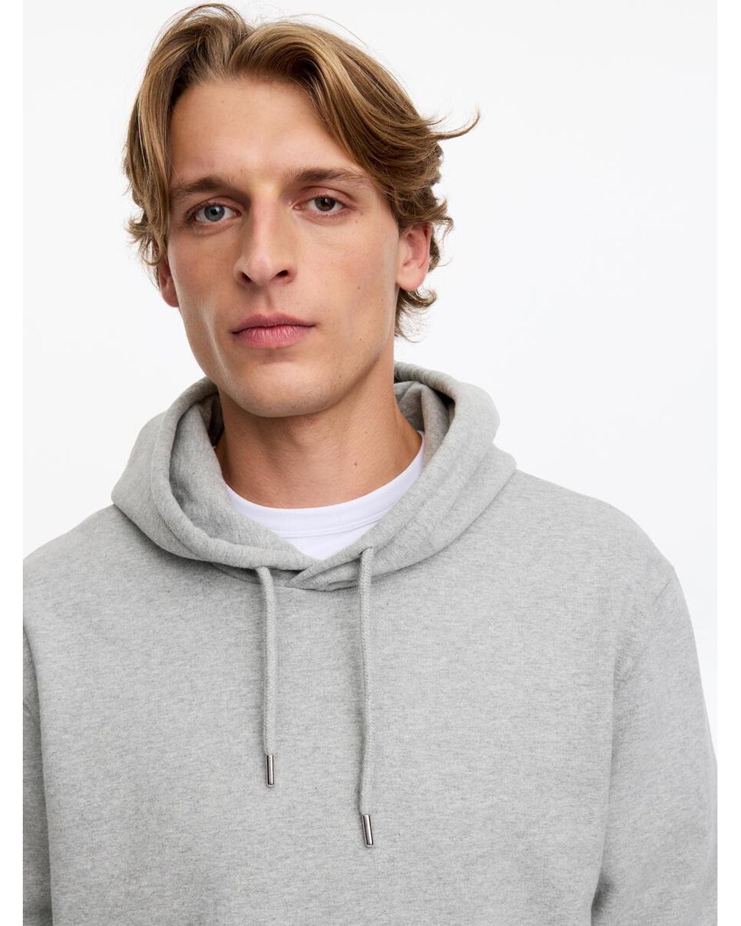 ARKET Gray Hooded Sweatshirt for men
