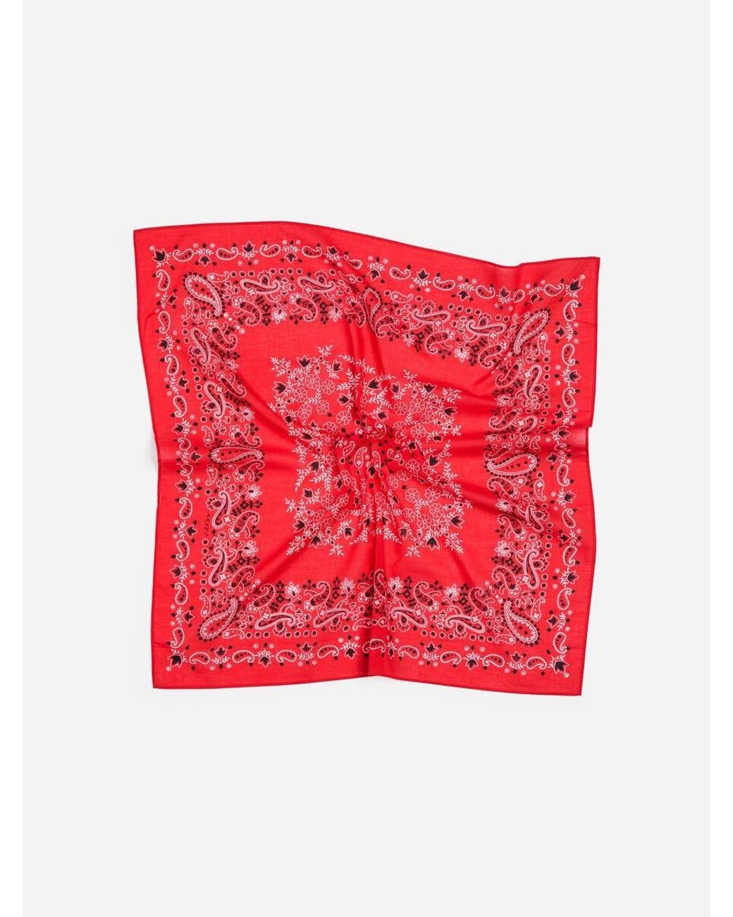 ARKET Blue Cotton Scarf