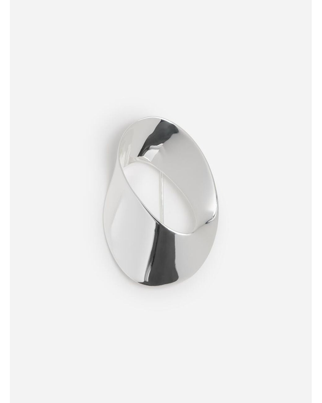 ARKET White Sculptural Brooch