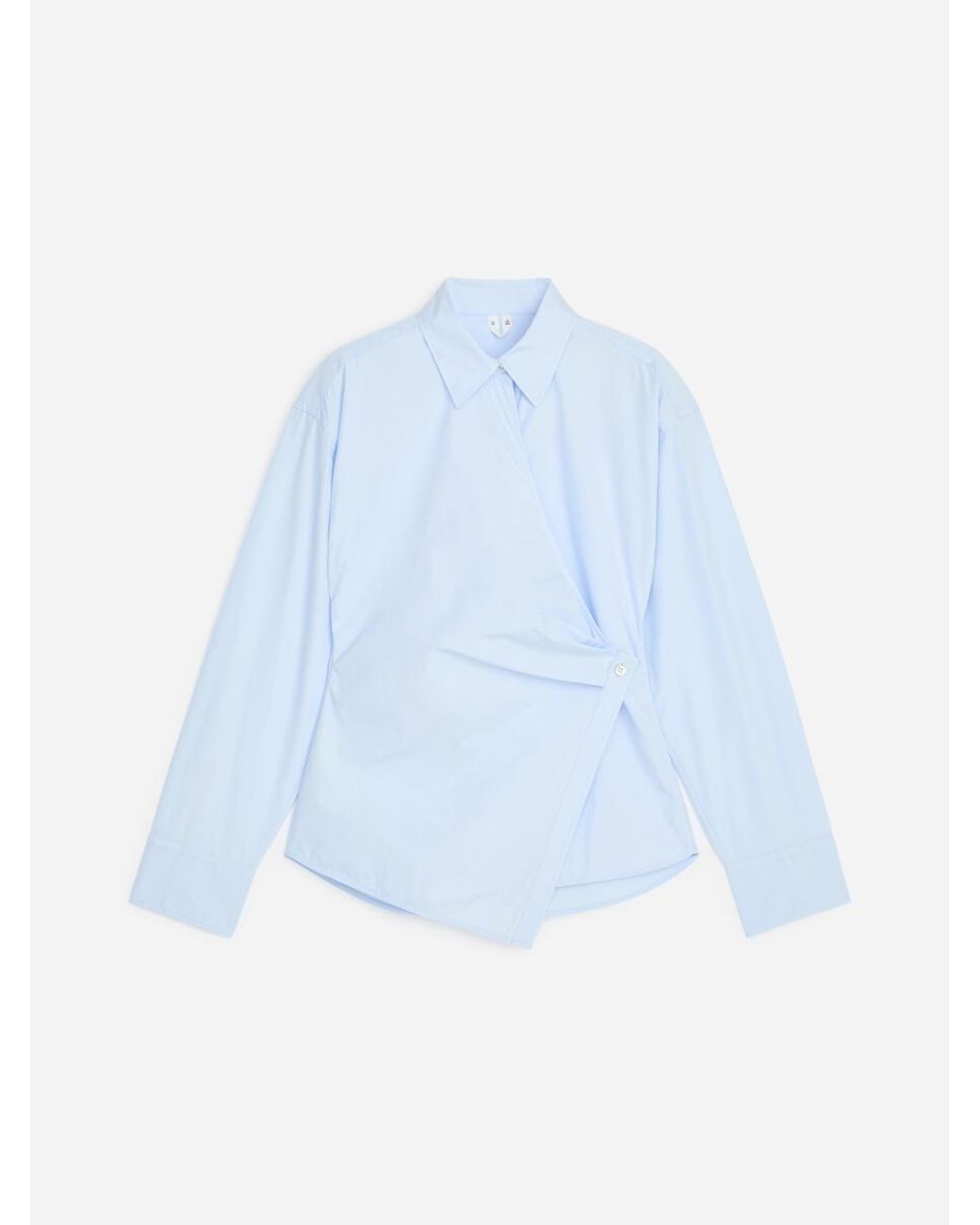 ARKET White Wrap Shirt