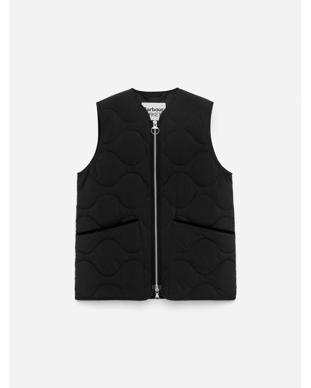 ARKET Black And Barbour Quilted Vest for men