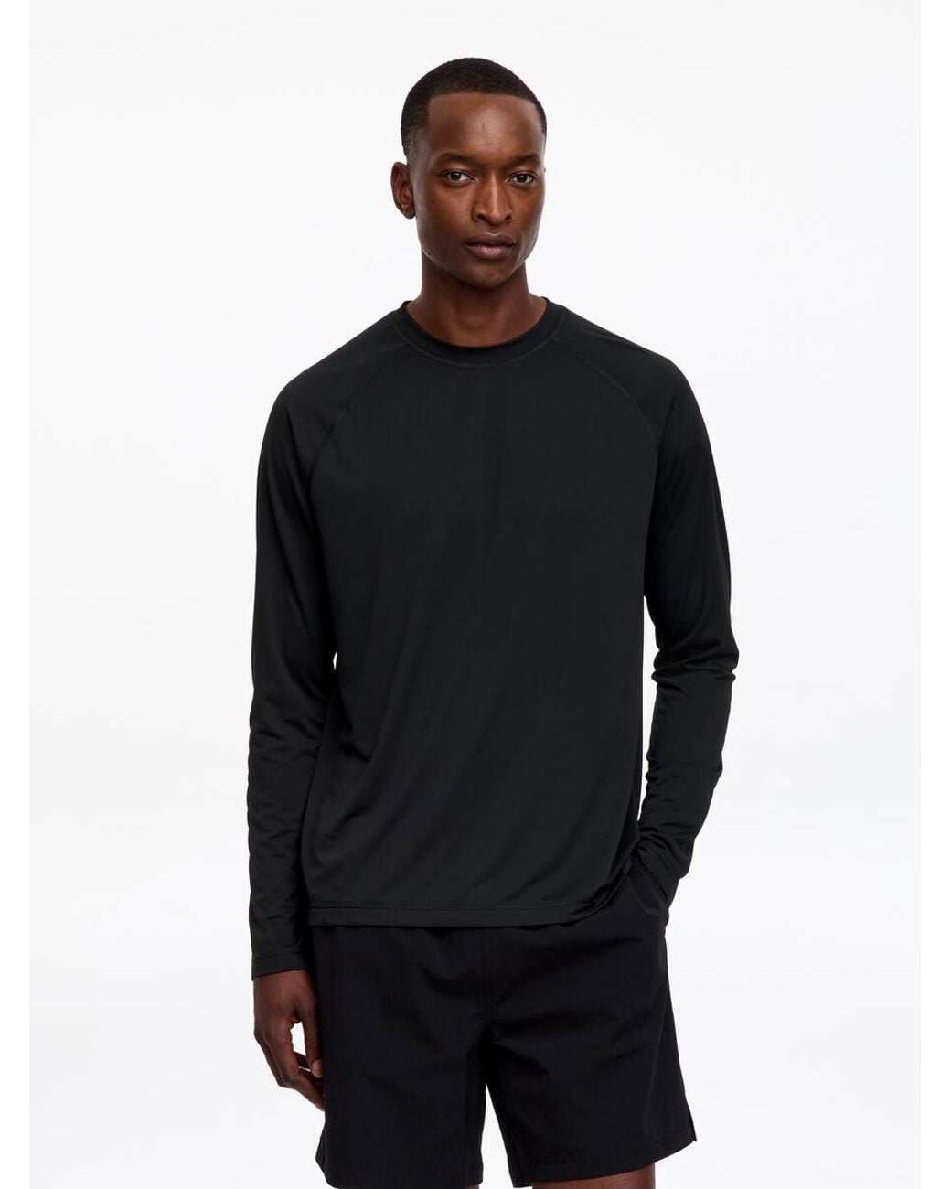 ARKET Blue Active Long-Sleeve Top for men