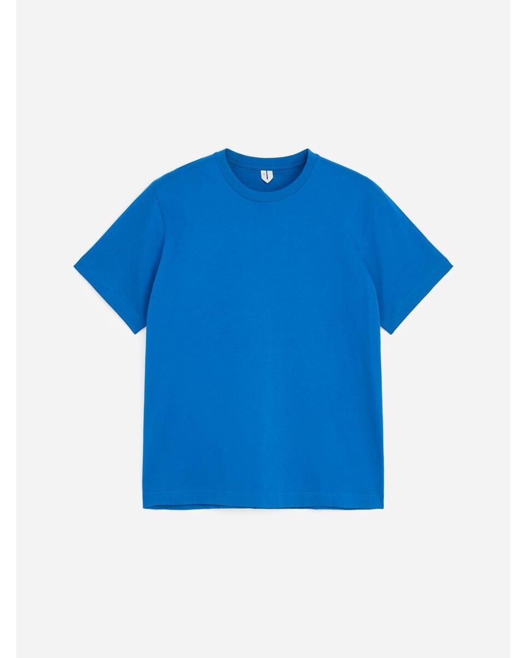 ARKET Blue 220 Gsm Relaxed T-Shirt for men
