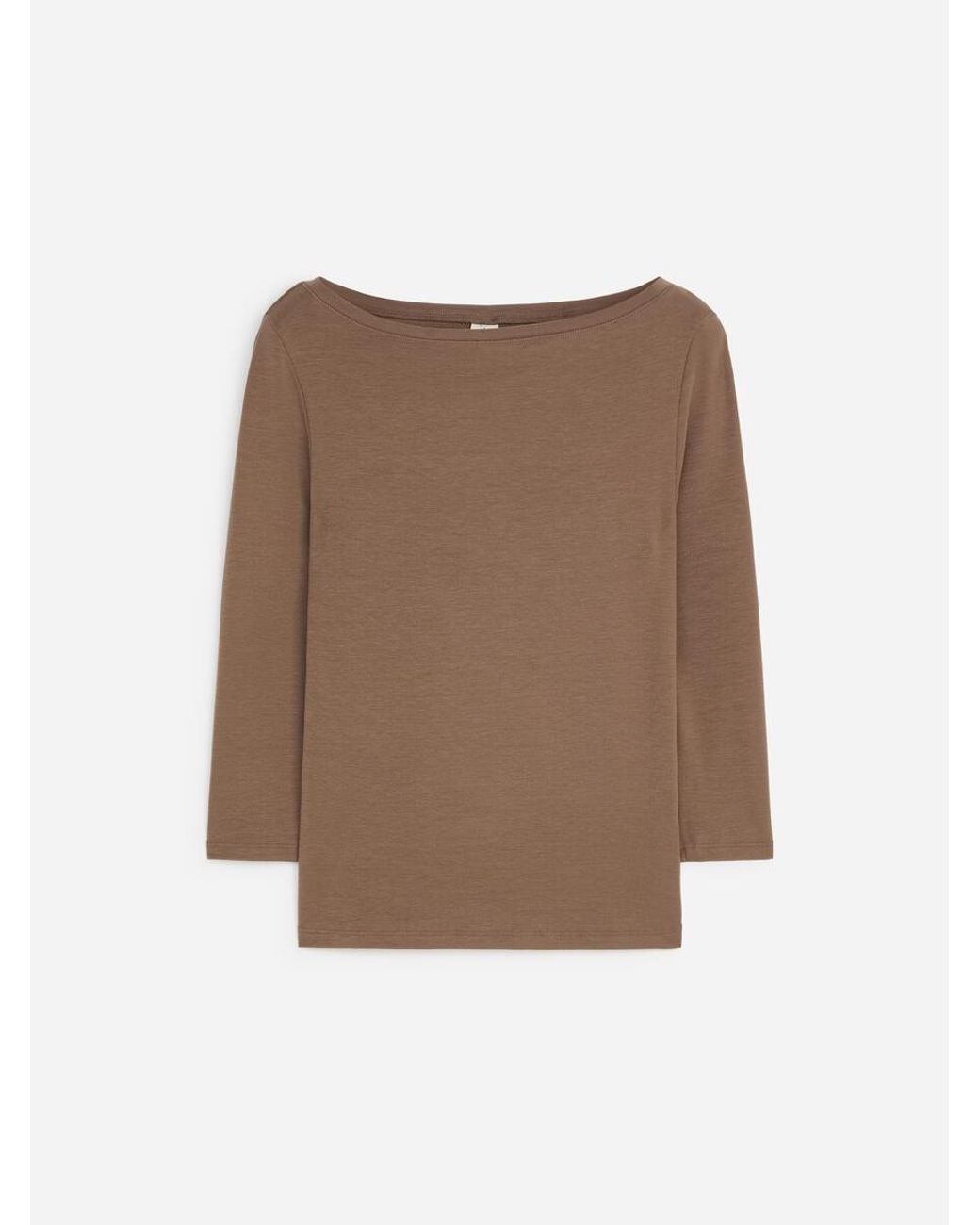 ARKET Natural Boat-Neck Top