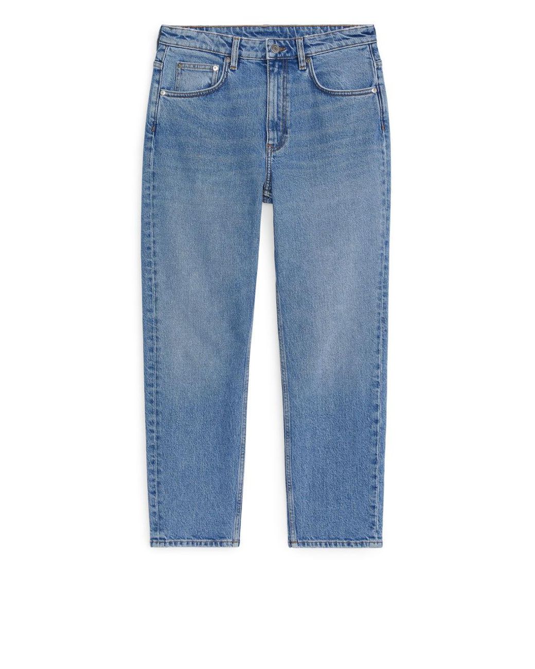 regular stretch cropped jeans