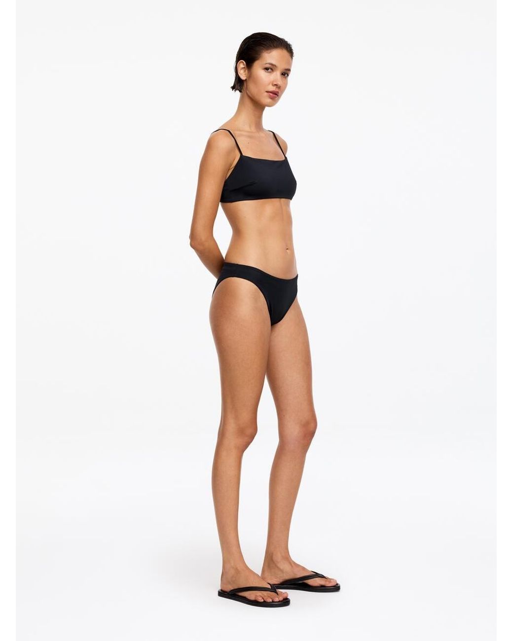 ARKET Black Sporty Bikini Briefs