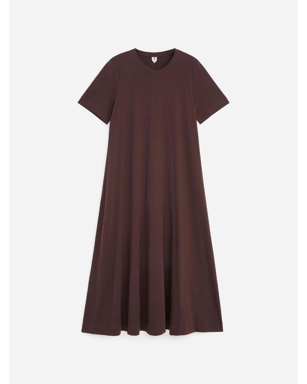 ARKET Red Maxi T-Shirt Dress