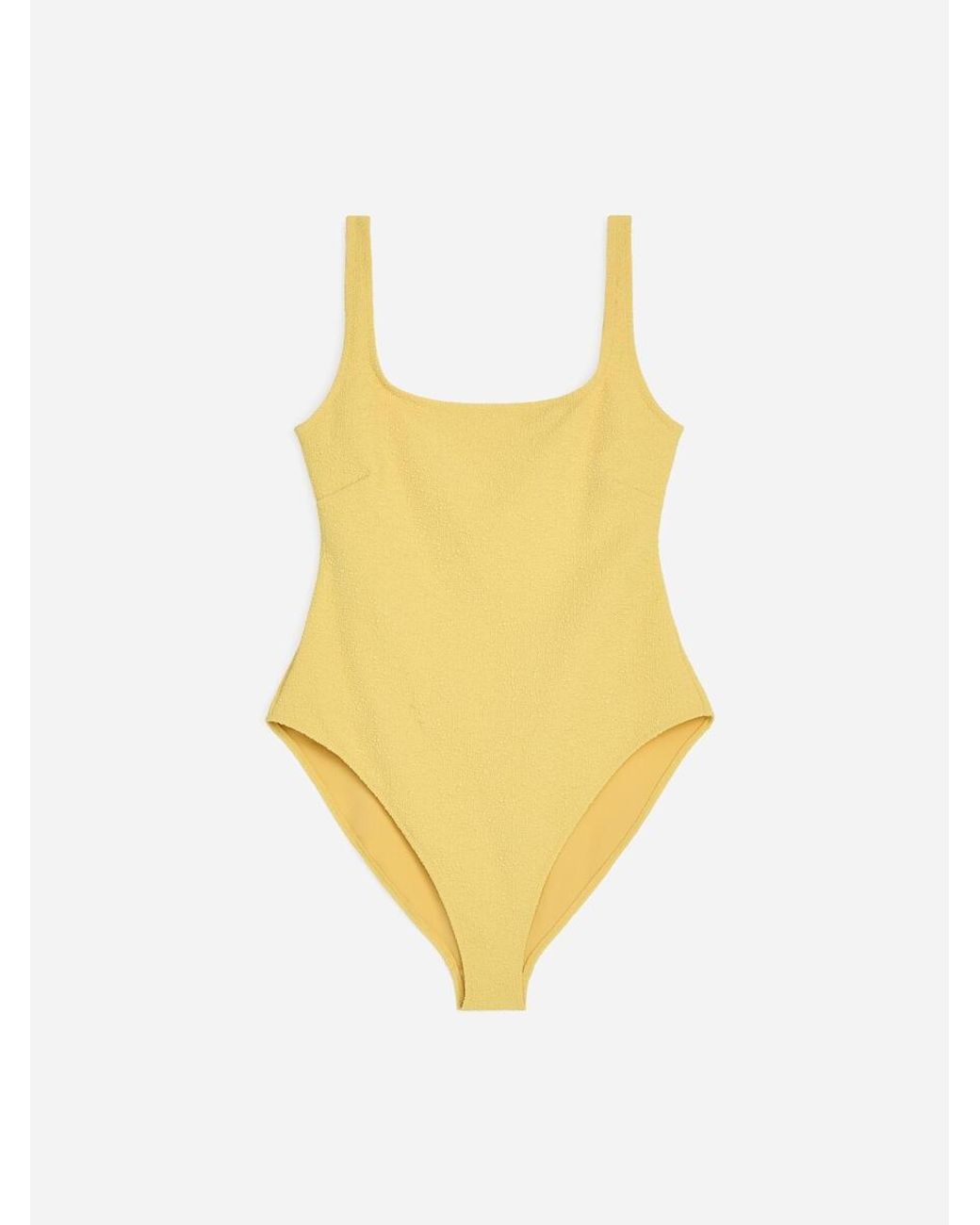 ARKET White Structured Swimsuit