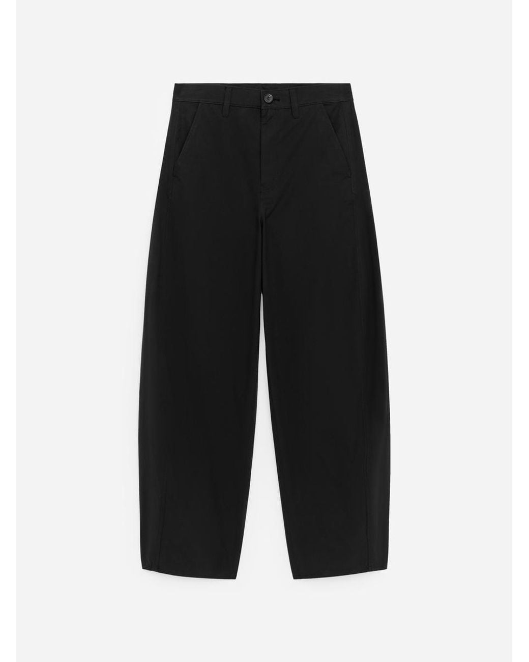ARKET White Barrel-Leg Trousers
