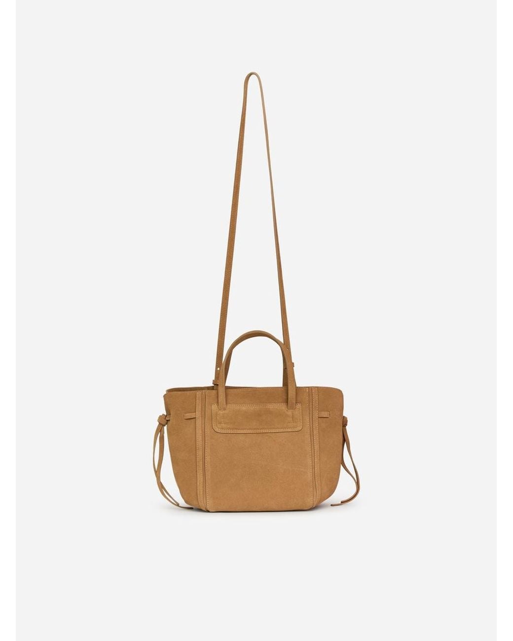 ARKET Blue Leather Tote Bag