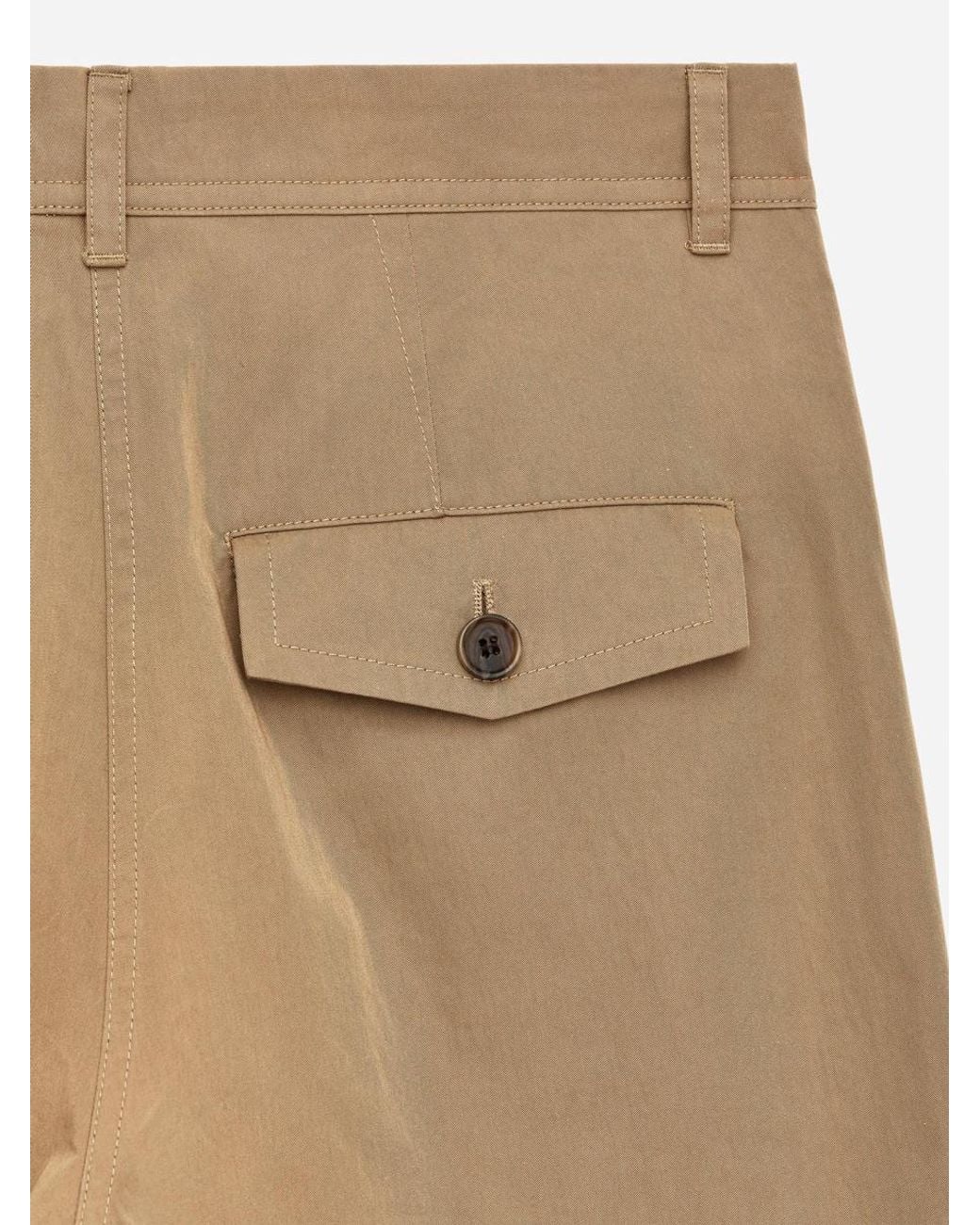 ARKET Natural Fold-Up Chino Trousers