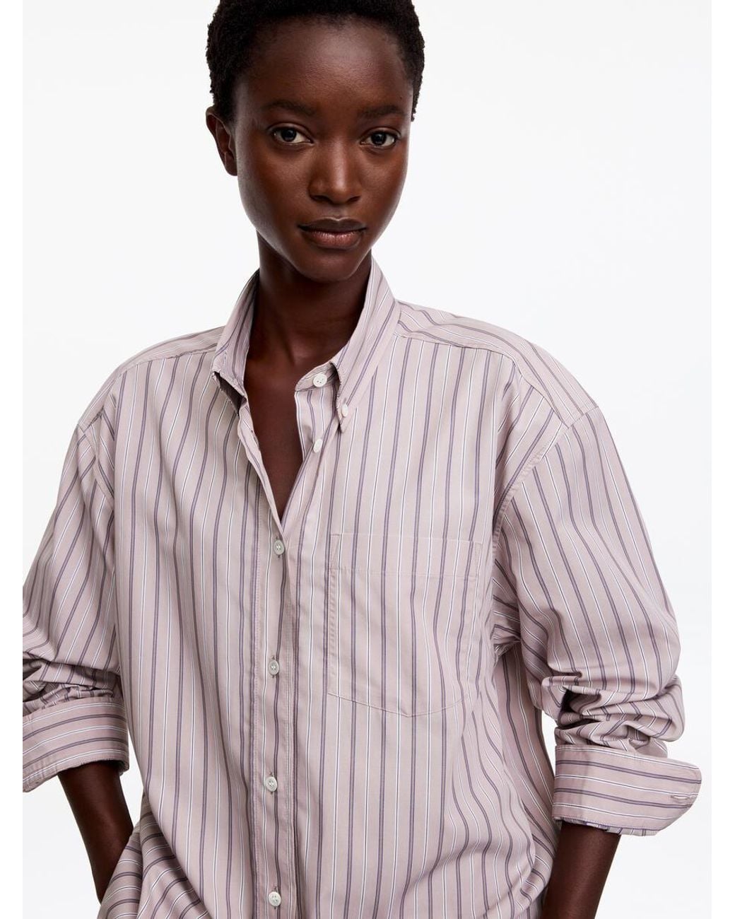 ARKET Pink Cotton Shirt