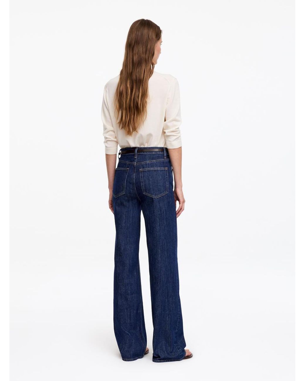 ARKET Blue Lupine Flared Jeans