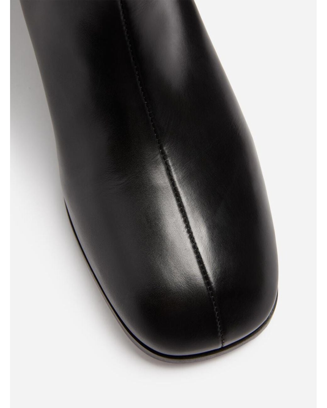 ARKET Black Knee-High Leather Boots