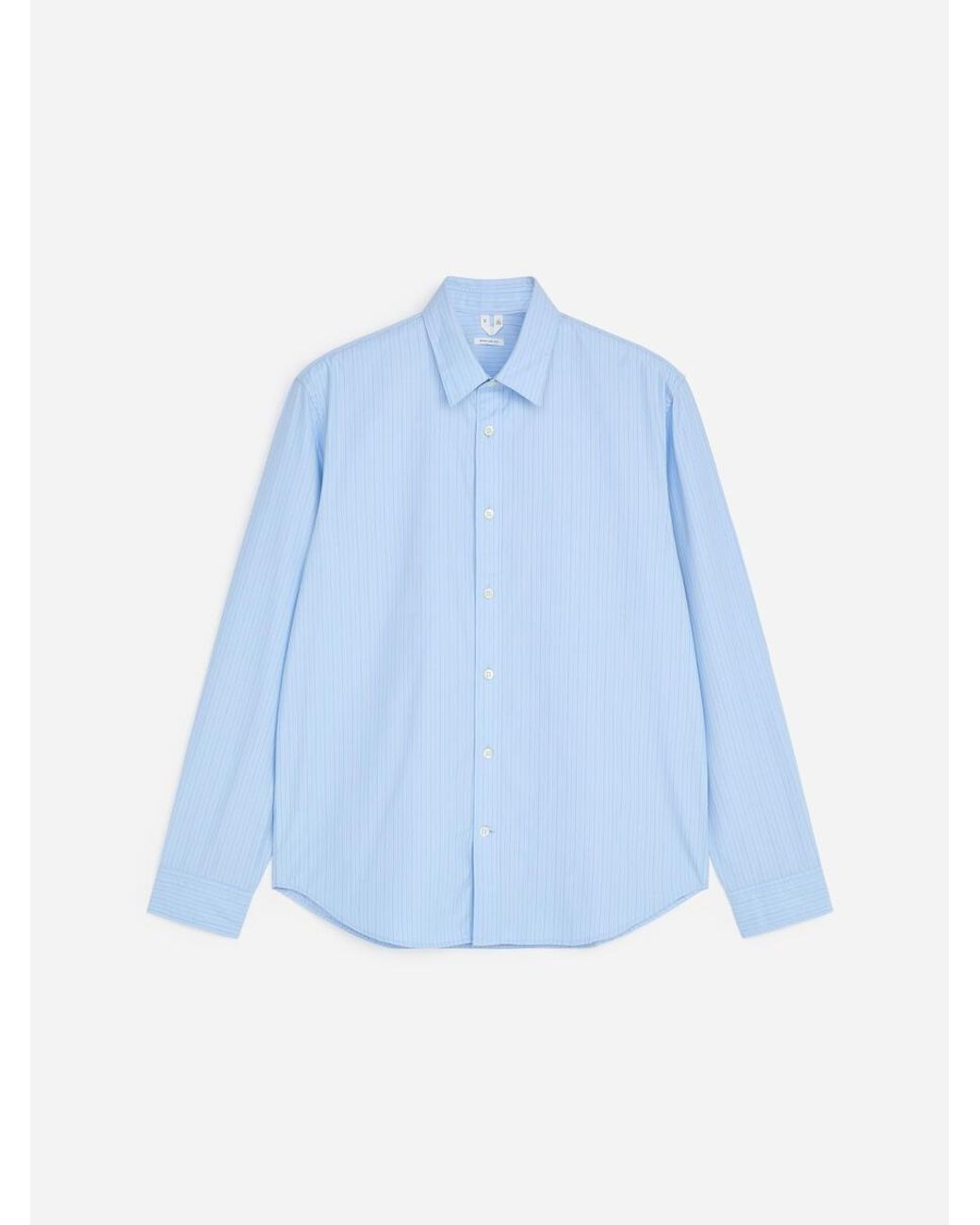 ARKET Blue Cotton Lyocell Shirt for men