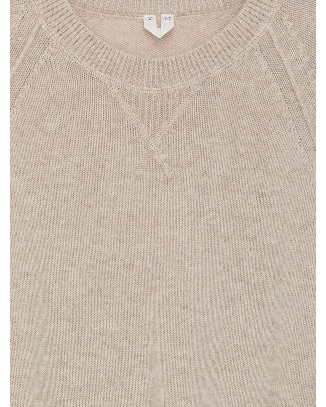 ARKET Natural Pure Cashmere Jumper