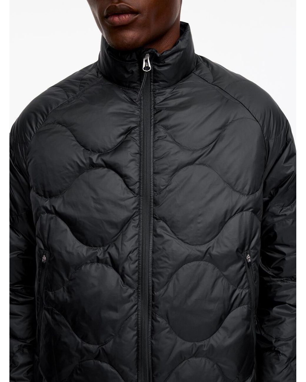 ARKET Black Ultralight Down Jacket for men