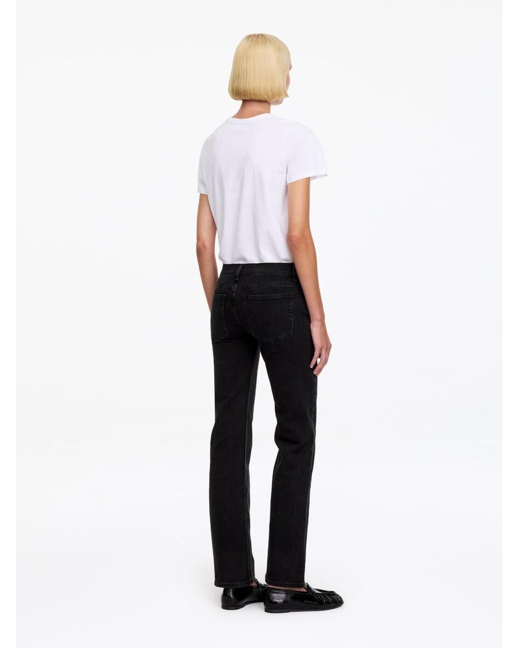 ARKET White Fir Slim Jeans