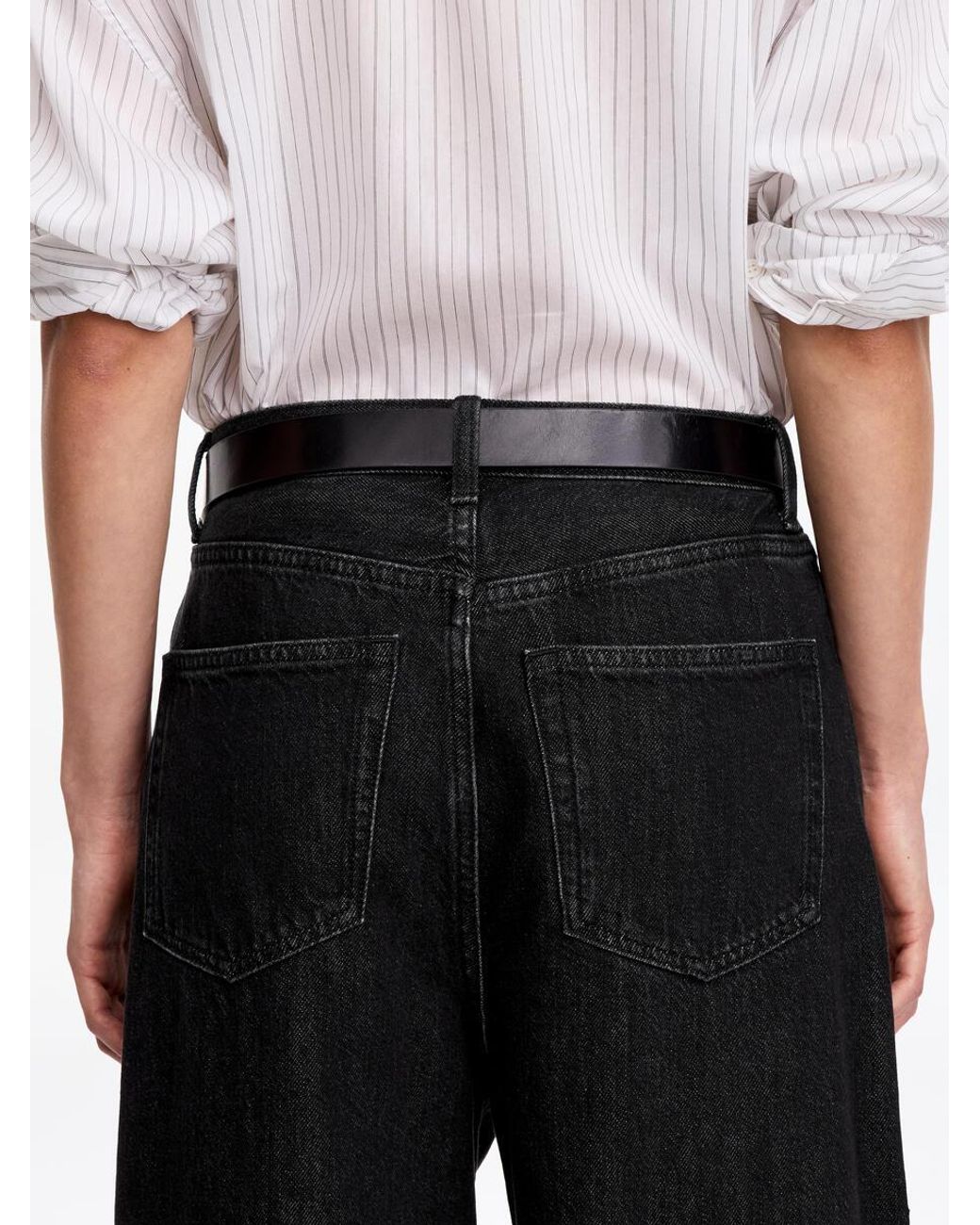 ARKET White Cedar Oversized Wide Jeans