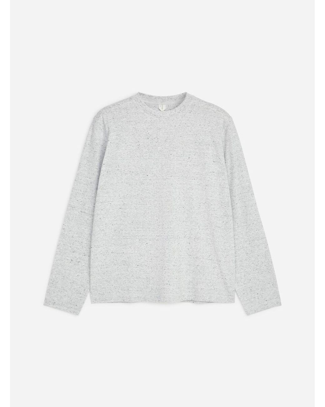 ARKET White Active Long-Sleeve Top for men