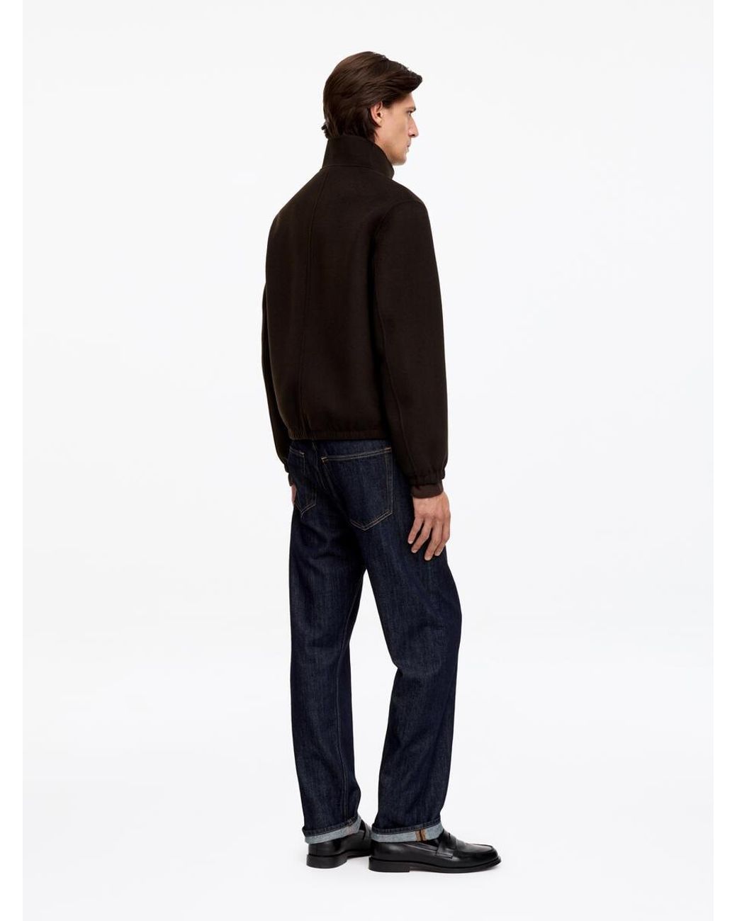 ARKET Black Doublé Blouson for men