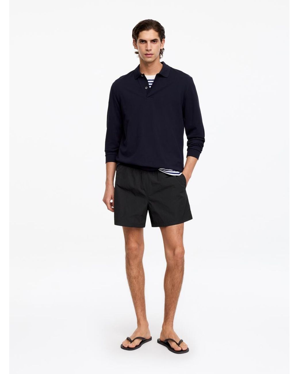 ARKET Blue Swim Shorts for men