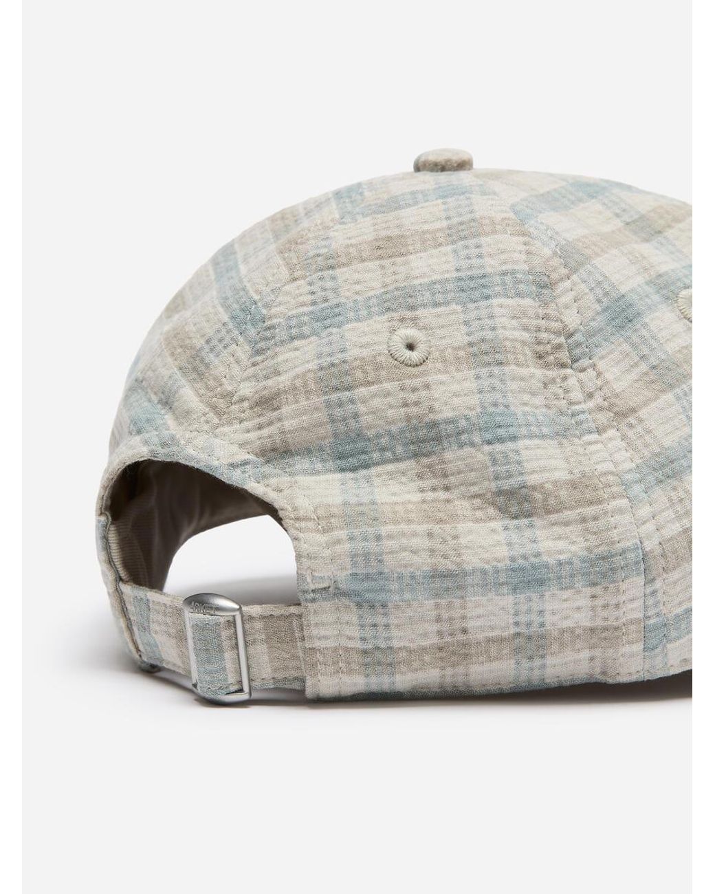 ARKET Natural Seersucker Baseball Cap for men