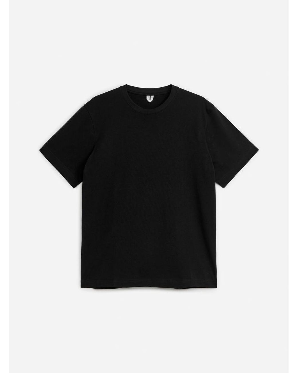 ARKET Black 220 Gsm Relaxed T-Shirt for men