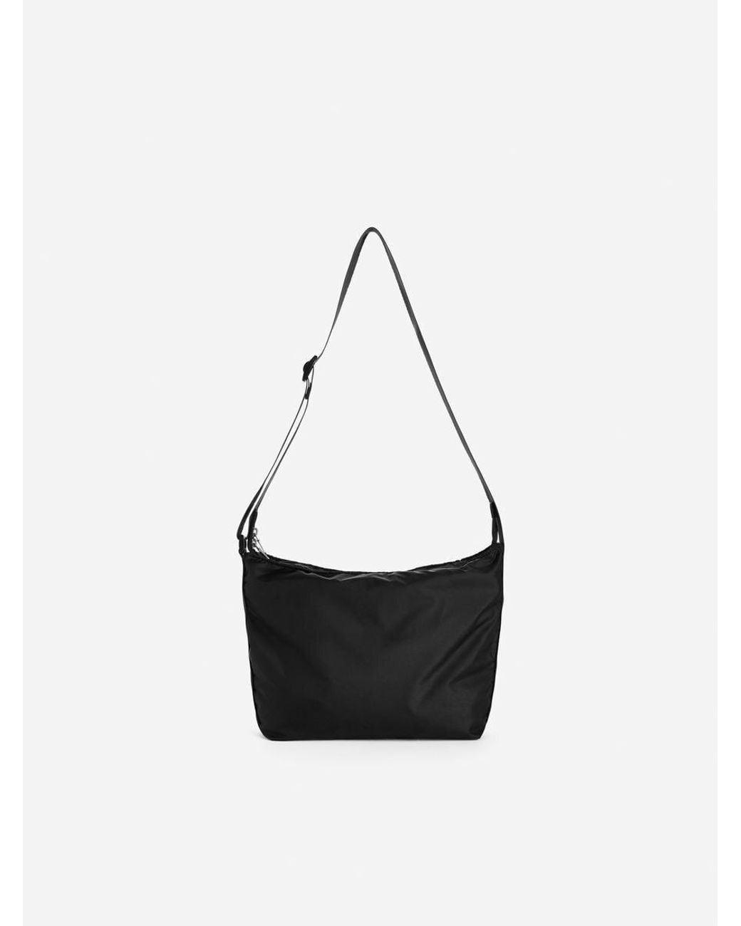 ARKET Black Packable Small Messenger Bag for men
